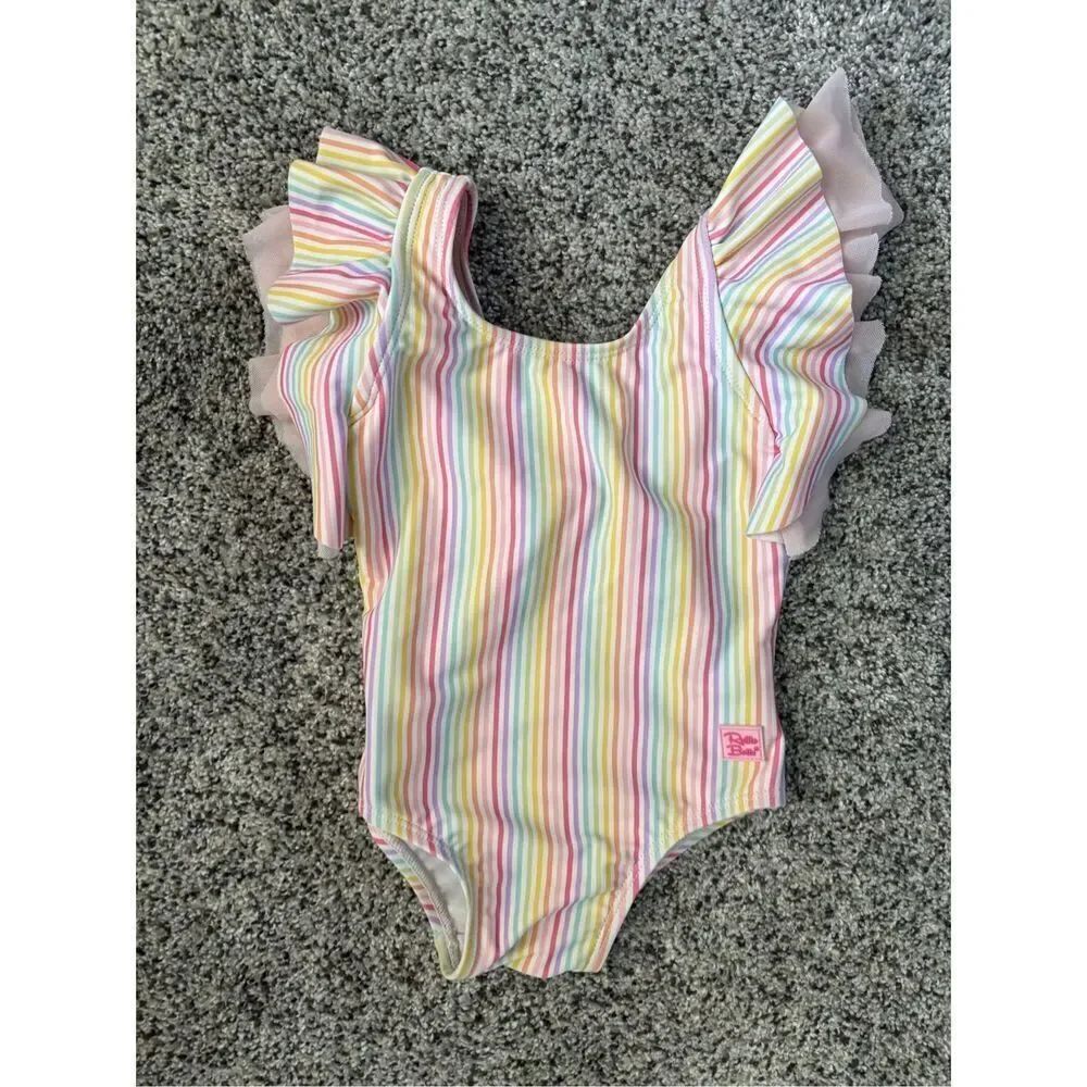 ❤️RuffleButts Baby Girl Swimsuit 12-18m